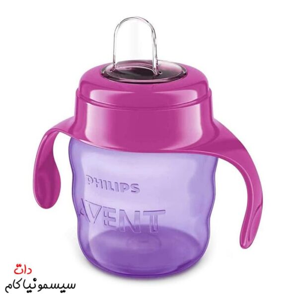 لیوان-دسته‌دار-آبخوری-اونت-با-دهنه-تمام-سیلیکونی-SCF551/05-04