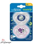 پستانک-دکتر-براون-6-تا-18-ماه-شب‌تاب-گل-بنفش-PA22003-INTL-06