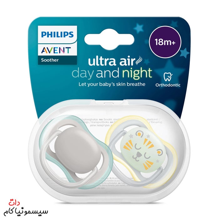 پستانک-اونت-بالای-18m+-ماه-الترا-ایر-گربه-SCF349/26-1