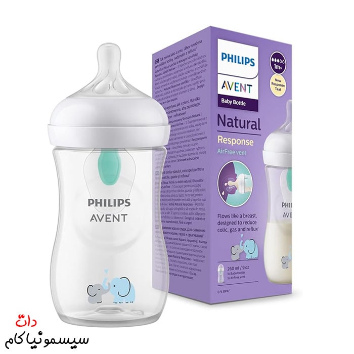 شیشه-شیر-260-میل-سوپاپدار-اونت-طرح-فیل-SCY673/81-02